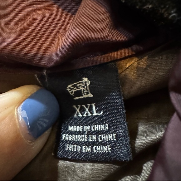 Scotch & Soda Women's Burgundy Puffer Jacket - Picture 3 of 10